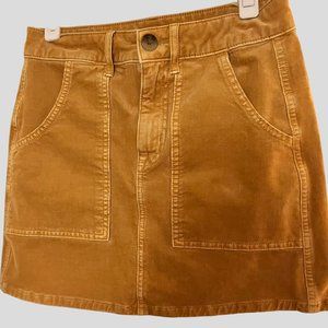 American Eagle corduroy mini skirt size 0